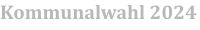 Kommunalwahl 2024