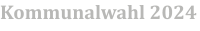 Kommunalwahl 2024
