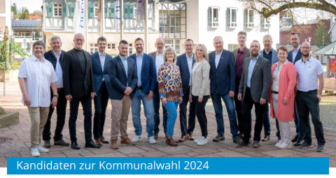 Kandidaten zur Kommunalwahl 2024